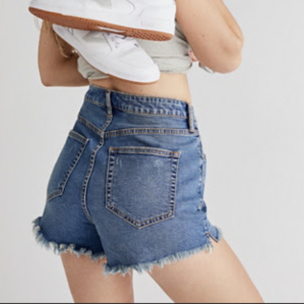 Free people CRVY high rise vintage shorts